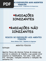 Agente Fc3adsico Radiac3a7c3b5es Ionizantes e Nc3a3o Ionizantes