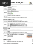 Novo Cronograma Digitação