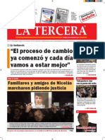 Diario La Tercera 23.08.2016