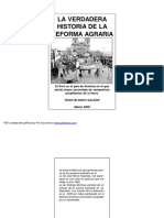 Blanco, Hugo, La Verdadera Historia de La Reforma Agraria