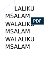 Walaliku Msalam Walaliku Msalam Walaliku Msalam
