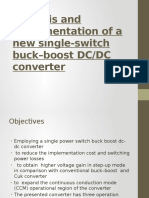 Analysis and Implementation of A New Single-Switch Buck-Boost DC/DC Converter