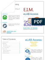 eLAB Access: Basic Troubleshooting