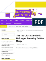 The140characterlimit Emertainmentmonthly