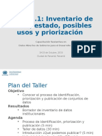Taller 2.1 - Inventario de Datos, Estado, Posibles Usos y Priorización - UNDESA - DPADM