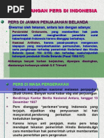 Sejarah Perkembangan Pers