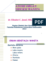 01-Anatomi Organ Reproduksi Wanita - Dr. Elizabeth C. Jusuf, SpOg, M.kes