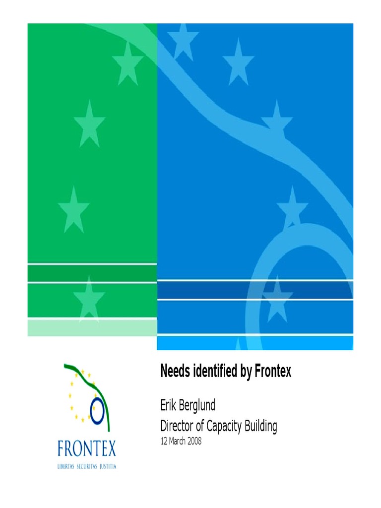 Frontex Director Outlines Needs for Improved Sea Border Surveillance ...