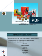 Presentacion Linea de Adhesivos Del Toro para Distribucion Freund 14042016