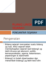 1.1 Ruang Lingkup Sejarah