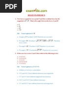Download 75 MCQ of Physics by Farah Anjum SN32201048 doc pdf
