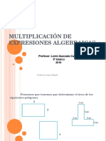 Multiplicacion de Expresiones Algebraicas 1