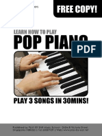 How To Play Pop Piano in 30mins PDF