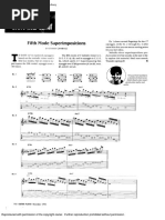 Fifth Mode Superimpositions