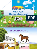 Onomatopeyas de animales de granja