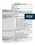 Syllabus-Corporate Finance and Capital Markets