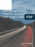 25 Traffic Sources of Subscribers PDF