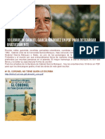 10 Libros de Gabo en PDF