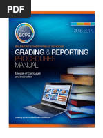 Download Grading and Reporting Procedures by CBS Baltimore SN322024937 doc pdf
