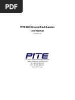 160321-PITE 3836 Ground-Fault Locator - User Manual - V1.5