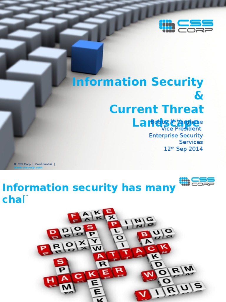 Information Security and Threats v1 | PDF | Vulnerability (Computing ...