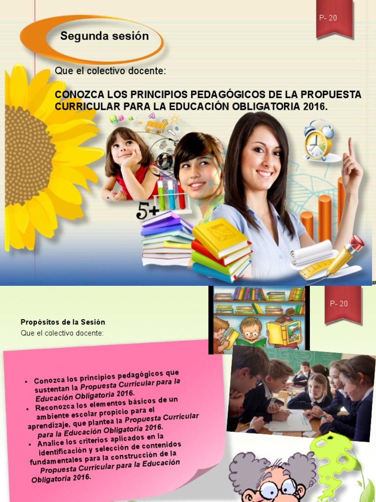 Principios Pedagógicos en Educación 2016 | PDF | Plan de estudios ...