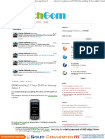 (ODIN) Installing 2.2 Froyo DDJP2 On Samsung Galaxy 3