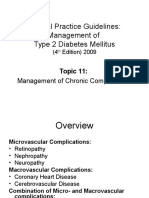 Clinical Practice Guidelines: Management of Type 2 Diabetes Mellitus