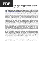Download Resep Cake Caramel by APRI SN322033770 doc pdf