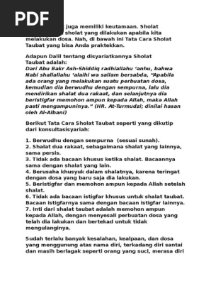 Sholat Taubat Pdf