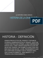 Historia Como Ciencia 1