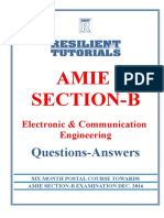 Electronic & Communication Engineering Ec0001