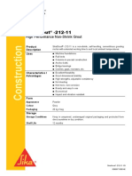 Sika PDS - E - SikaGrout - 212-11 PDF