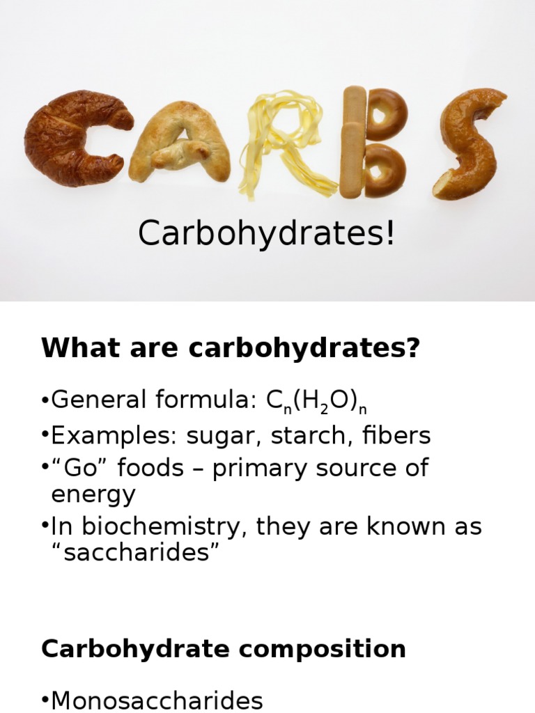 Carbohydrate Functions and Structures | PDF | Carbohydrates | Glucose