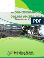 Padangsidimpuan Dalam Angka 2015