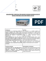 ECO-P3 Analizzatore Portatile IE