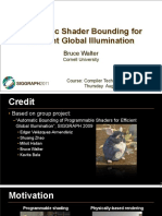 Automatic Bounding of Shaders For Efficient Global Illumination