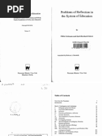 LUHMANN SCHORR Problems of Reflection in System of Education