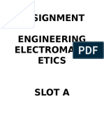 Electromagnetics VIT