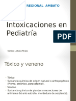 Intoxicacion de Pediatria