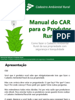 Manual Do CAR Para o Produtor Final
