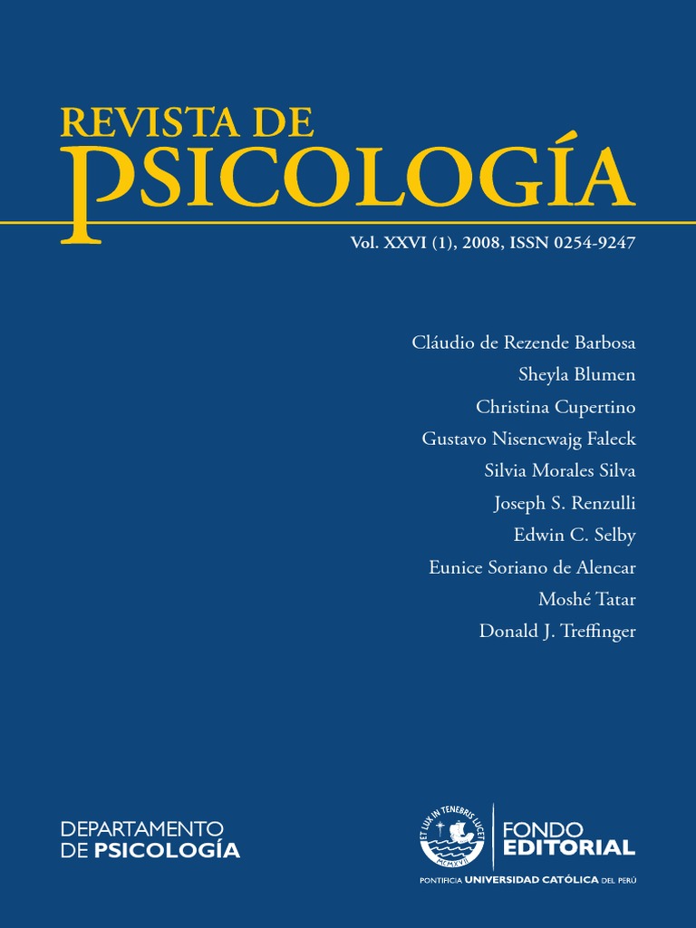 Revista de Psicologia