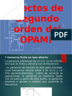 Efecto de Segundo Orden