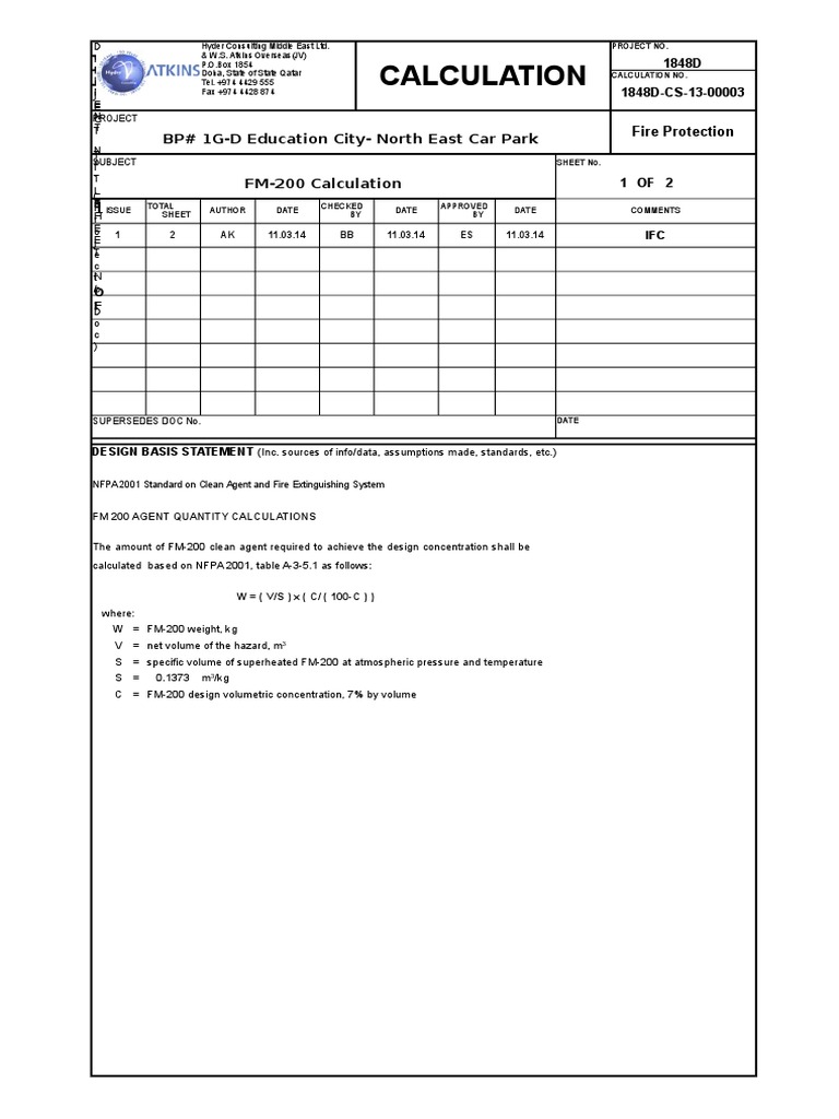 FM200 Calculation Sheet.xlsx