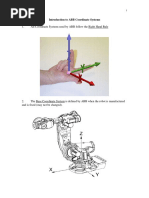 ABB Robot Coordinate Systems