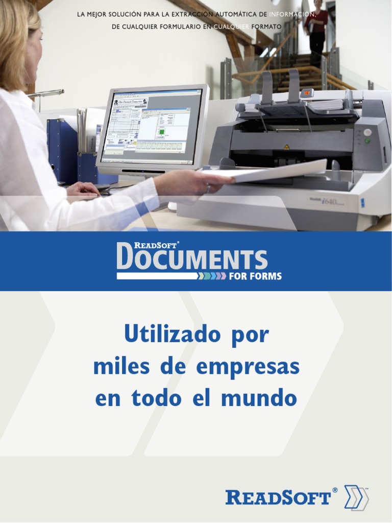 ReadSoft DOCUMENTS For Forms | PDF | Archivo de computadora | Software