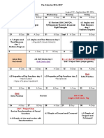 16-17 Precalc Calendar 1st 6week