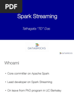 Apache Spark Streaming Presentation