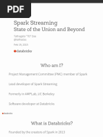 Databricks - Spark Streaming