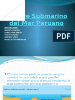 Relieve Submarino Del Mar Peruano